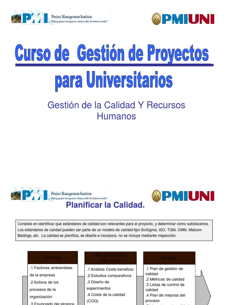 01 Introduccion A La Gerencia de Proyectos (Modo de Ad | PDF | Gestión ...