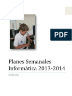 Planes Semanales Informática 2013-2014