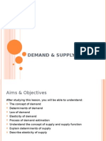 Demand & Supply