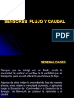 Sensor de Flujo y Caudal