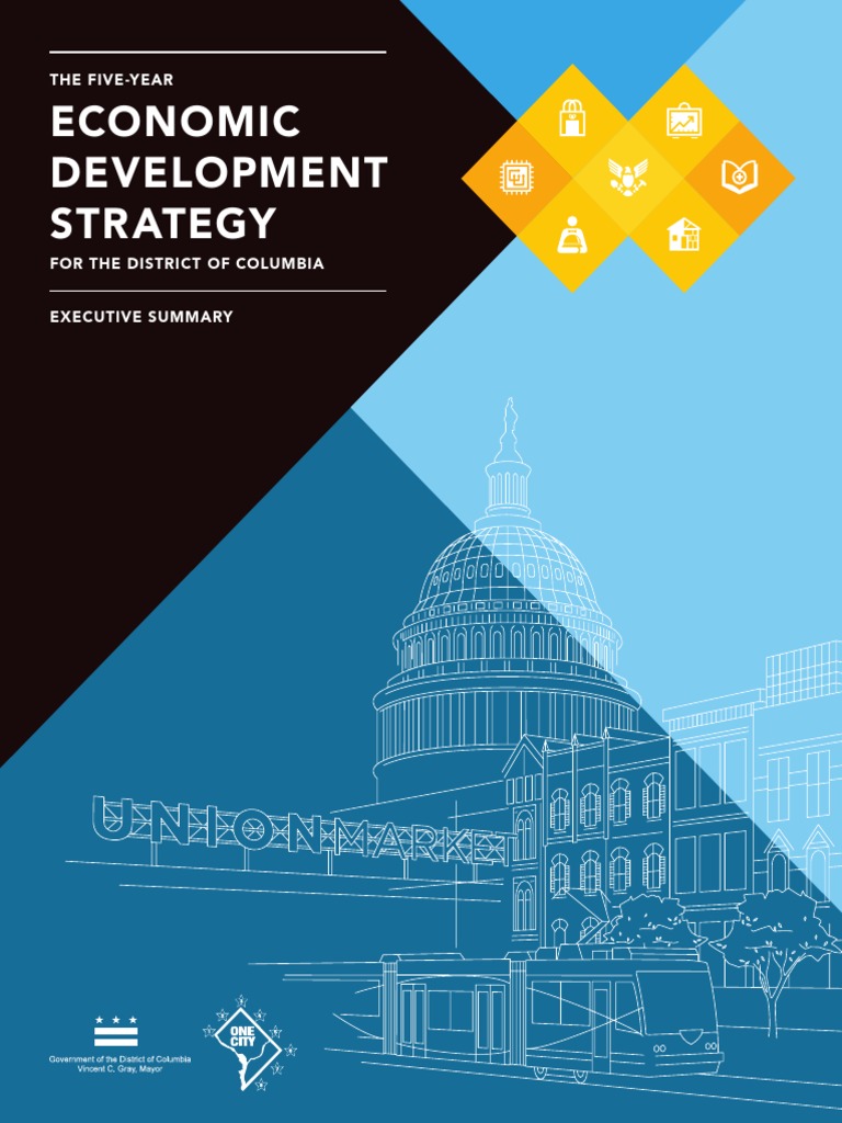 DC Economic Strategy Executive Summary 2012 | PDF | Employment ...