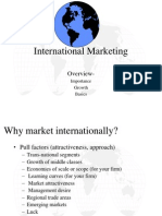 2. INTERNATIONAL Marketing Importance, Growth, Basics