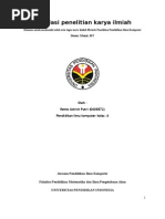 Download Simulasi Penelitian Karya Ilmiah by putriajah SN17092337 doc pdf