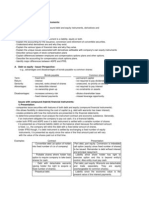 Chapter 16 Notes - Complex Financial Instruments