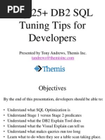 Themis Top 25 DB2 Tuning Presentation