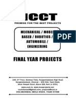 2013-14 Diploma Mechanical & Model Project Titles