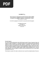 Download The Linearly Conjugated Double Random Matrix Bifid Disrupted Incomplete Columnar Transposition Cipher by WolfgangHammersmith SN170931577 doc pdf