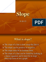 Slope Powerpoint