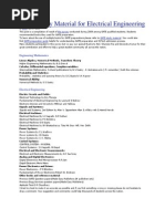 Gate Study Material For Electrical Enginnering