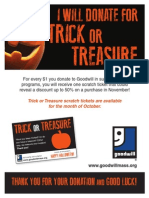 October Means Trick or Treasure at Goodwill! 