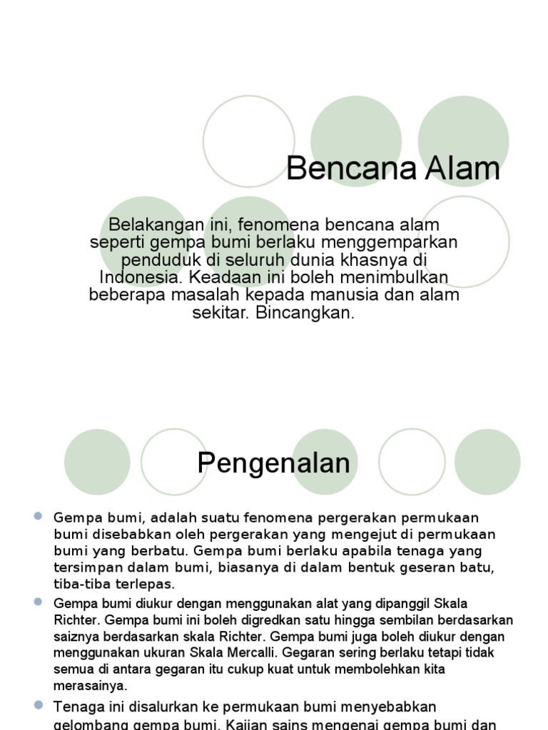Bencana Alam
