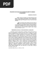 Politici Sociale Si Globalizare