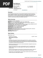 Download Rich Blumer VisualCV Resume by richblumer9222 SN17097677 doc pdf