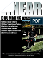 Linear Drumming