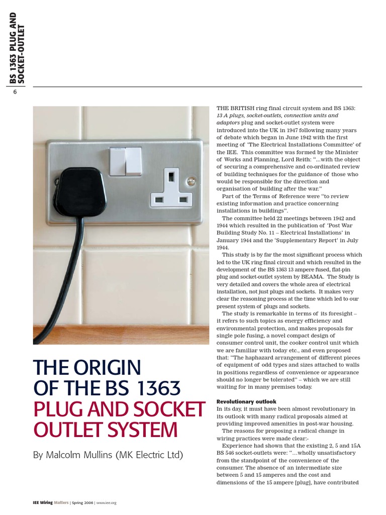 bs1363.pdf | Ac Power Plugs And Sockets | Fuse (Electrical)
