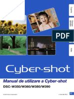 Manual utilizare Cyber shot