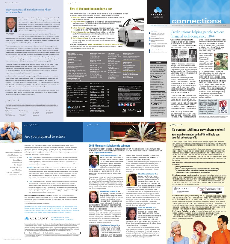 connections: Five of the best times to buy a car | Credit Union