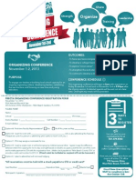 Organizing Conference Registration Form