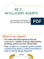 Intelligent Agents: An Introduction To Multiagent Systems