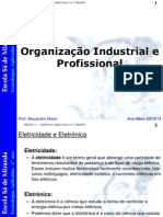 Tecnologias Aplicadas - Organização Industrial e Profissional