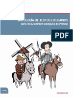 Antología textos literarios españoles I