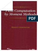 Field Computation by Moment Methods - Harrington