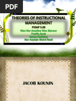 Advantages of jacob kounin theory image