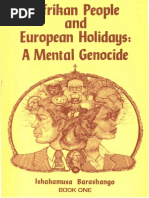 Download Afrikan People and the European Holidays-A Mental Genocide - Book 1 by Steve Rogers SN171039396 doc pdf