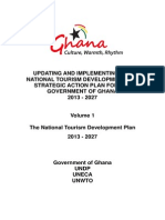 Ghana Tourism Development Plan 2013-2027-Vol 1 - Final (17 Dec-2012)