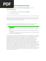 Simulado ISO 20.000 Foundation – A (Comentado)