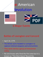 Battles of The American Revolution