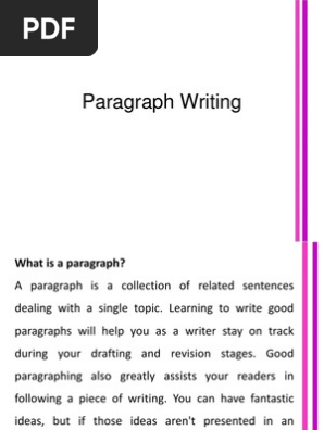 Paragraph Writing