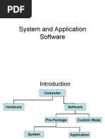 System and Application Software