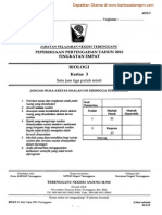 Biologi Kertas 3 Ting 4 Pertengahan Tahun 2012 Terengganu