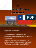 XV Región Arica Parinacota