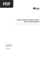 Solaris Basic Administration