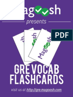 Magoosh Vocab Flashcard Ebook