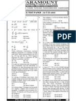 SSC Mains Mock Test - 12 (Maths)