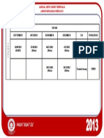 Jadual Berkala Meeting JK Kerja