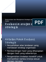 Evaluasi Strategi