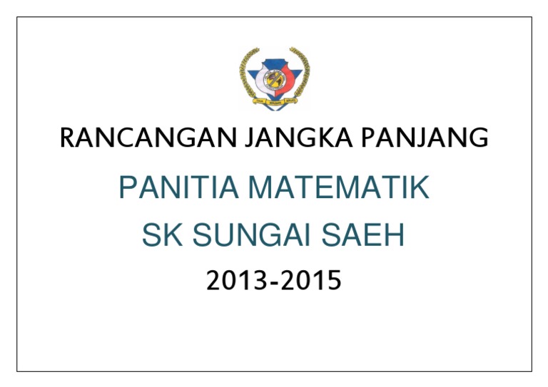 Cm Rancangan Jangka Panjang Panitia Matematik Pdf