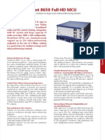 Huawei Videoconferencing MCU ViewPoint 8650 Datasheet