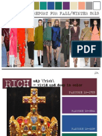Color Trend Report For Fall/Winter 2013