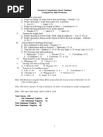 2 - Scripture References Compilation About Thinking