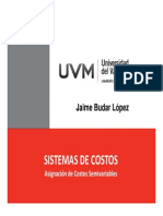 Asignación de Costos Semivariables