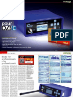 Horizon HD-CM+ Pour: Mesureur de Signal DVB-C Rapport de Test