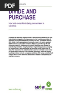 Divide and Purchase: How land ownership is being concentrated in Colombia
