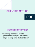 CHP 1 Scientific Method