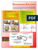 Pengoperasian Excavator