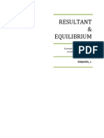 Examples of Resultant and Equilibrium